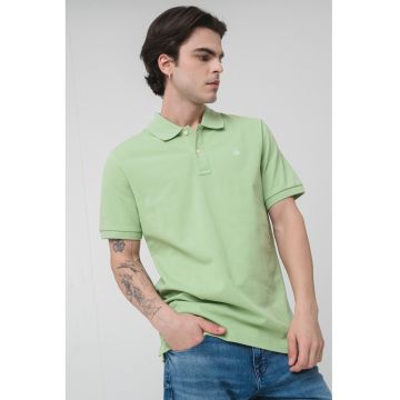 Tricou polo din material pique