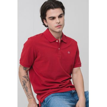 Tricou polo din material pique