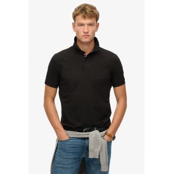 Tricou polo slim fit de bumbac