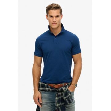 Tricou polo slim fit de bumbac