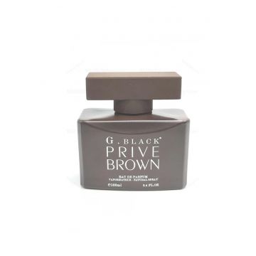 Apa de Parfum G. Black Prive Brown  Barbati - 100 ml