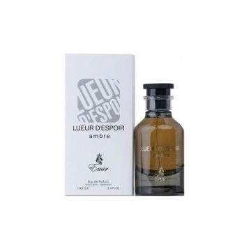 Apa de Parfum Lueur D’espoir Ambre Emir  Barbati - 100 ml