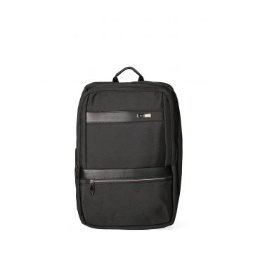 Rucsac unisex dreptunghiular cu buzunar frontal cu fermoar 175607