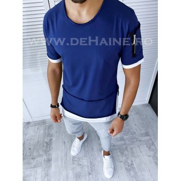 Tricou barbati bleumarin slim fit A9325  N1-5.3