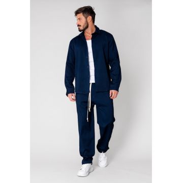 Set camasa cu nasturi si pantalon lung Navy 15166