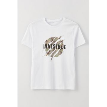 Tricou cu imprimeu text