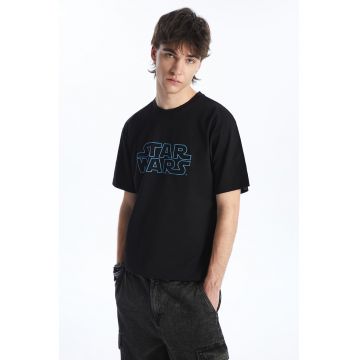 Tricou de bumbac cu model Star Wars