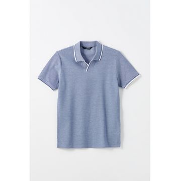 Tricou polo cu model uni