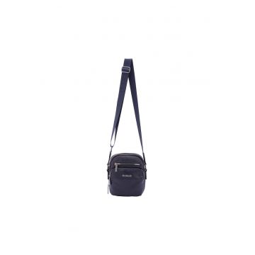 Geanta crossbody de piele ecologica cu buzunare multiple