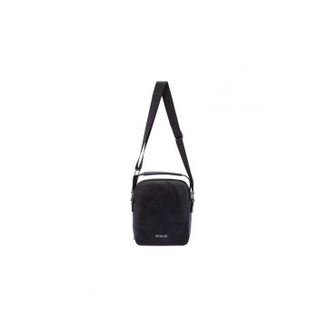 Geanta crossbody de piele ecologica cu maner fix