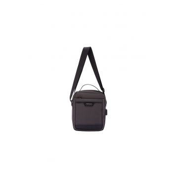 Geanta crossbody din material textil - cu maner