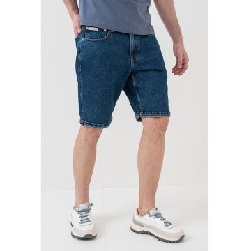 Pantaloni scurti din denim cu talie medie