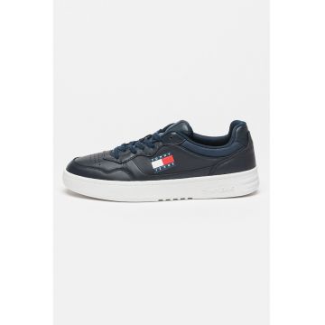 Pantofi sport low-cut de piele