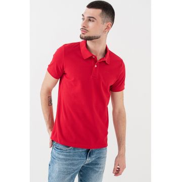 Tricou polo cu model uni