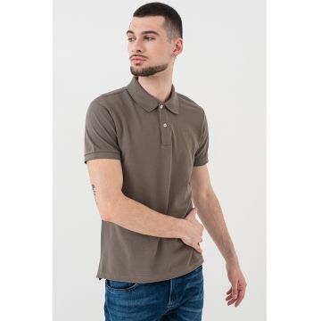 Tricou polo cu model uni