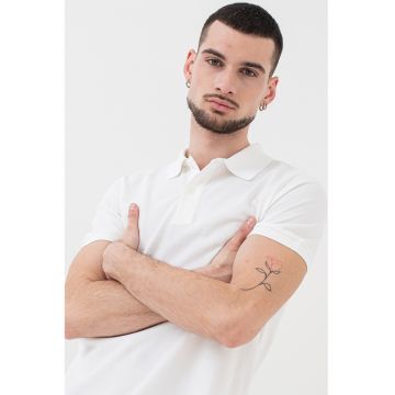 Tricou polo cu model uni