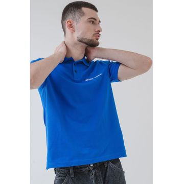 Tricou polo de bumbac cu logo