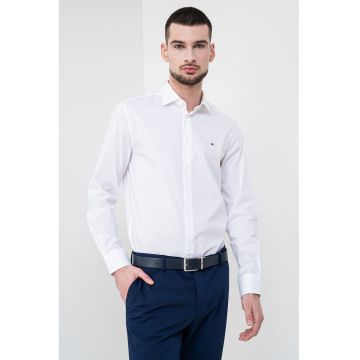 Camasa slim fit cu logo