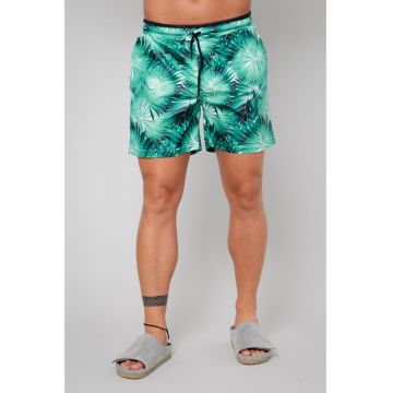 Pantaloni scurt de baie Leaves Mint 12374