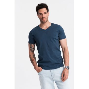 Tricou cu decolteu in V