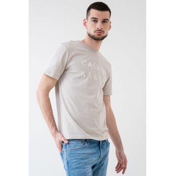 Tricou din bumbac cu imprimeu logo