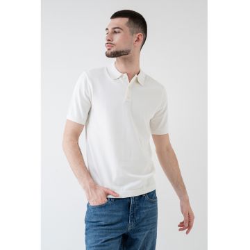 Tricou polo cu model uni