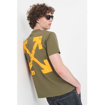 Tricou slim fit cu logo