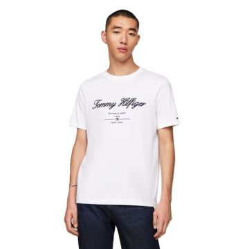 Tricou Tommy Hilfiger SCRIPT LOGO TEE