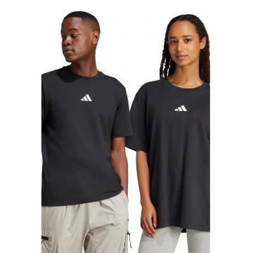 Tricou unisex cu imprimeu grafic pe partea din spate