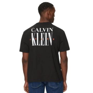 Tricou Calvin Klein SERIF FONT GRAPHIC TEE