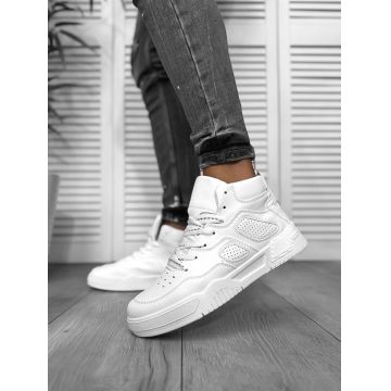 Adidasi barbati casual albi R911 Adidasi barbati casual albi R911