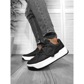 Adidasi barbati casual negri 080 Adidasi barbati casual negri 080
