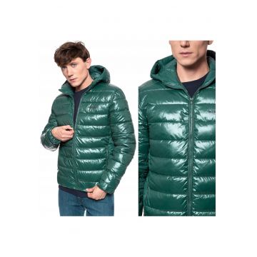 Jacheta De Iarna - Jacheta Puf - Croiala Normala - Verde - 100% Poliamida - 2 Buzunare - Verde Jacheta De Iarna - Jacheta Puf - Croiala Normala - Verde - 100% Poliamida - 2 Buzunare - Verde