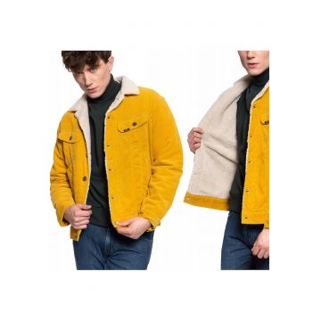 Jacheta De Iarna - Sherpa Rider - Croi: Regular Fit - Inchidere: Nasturi - Compozitie Material: 100% Bumbac - Numar De Buzunare: 4 - Galben Jacheta De Iarna - Sherpa Rider - Croi: Regular Fit - Inchidere: Nasturi - Compozitie Material: 100% Bumbac - Numar De Buzunare: 4 - Galben