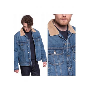 Jacheta Din Denim - Storm Rider Jkt - Croi: Loose Fit - Inchidere: Nasturi - Compozitie Material: 100% Bumbac - Numar De Buzunare: 4 - Albastra - 1 Bucata Jacheta Din Denim - Storm Rider Jkt - Croi: Loose Fit - Inchidere: Nasturi - Compozitie Material: 100% Bumbac - Numar De Buzunare: 4 - Albastra - 1 Bucata