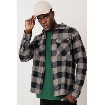 Camasa regular fit din bumbac in carouri Camasa regular fit din bumbac in carouri