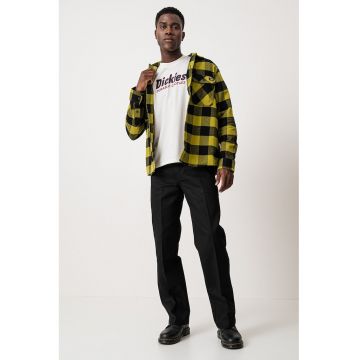 Tricou de bumbac cu imprimeu logo pe piept Tricou de bumbac cu imprimeu logo pe piept