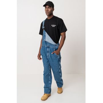 Tricou de bumbac cu imprimeu text pe spate Tricou de bumbac cu imprimeu text pe spate