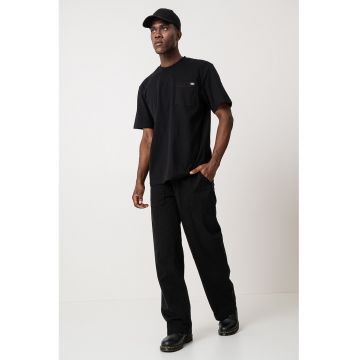 Tricou lejer cu buzunar pe piept Tricou lejer cu buzunar pe piept